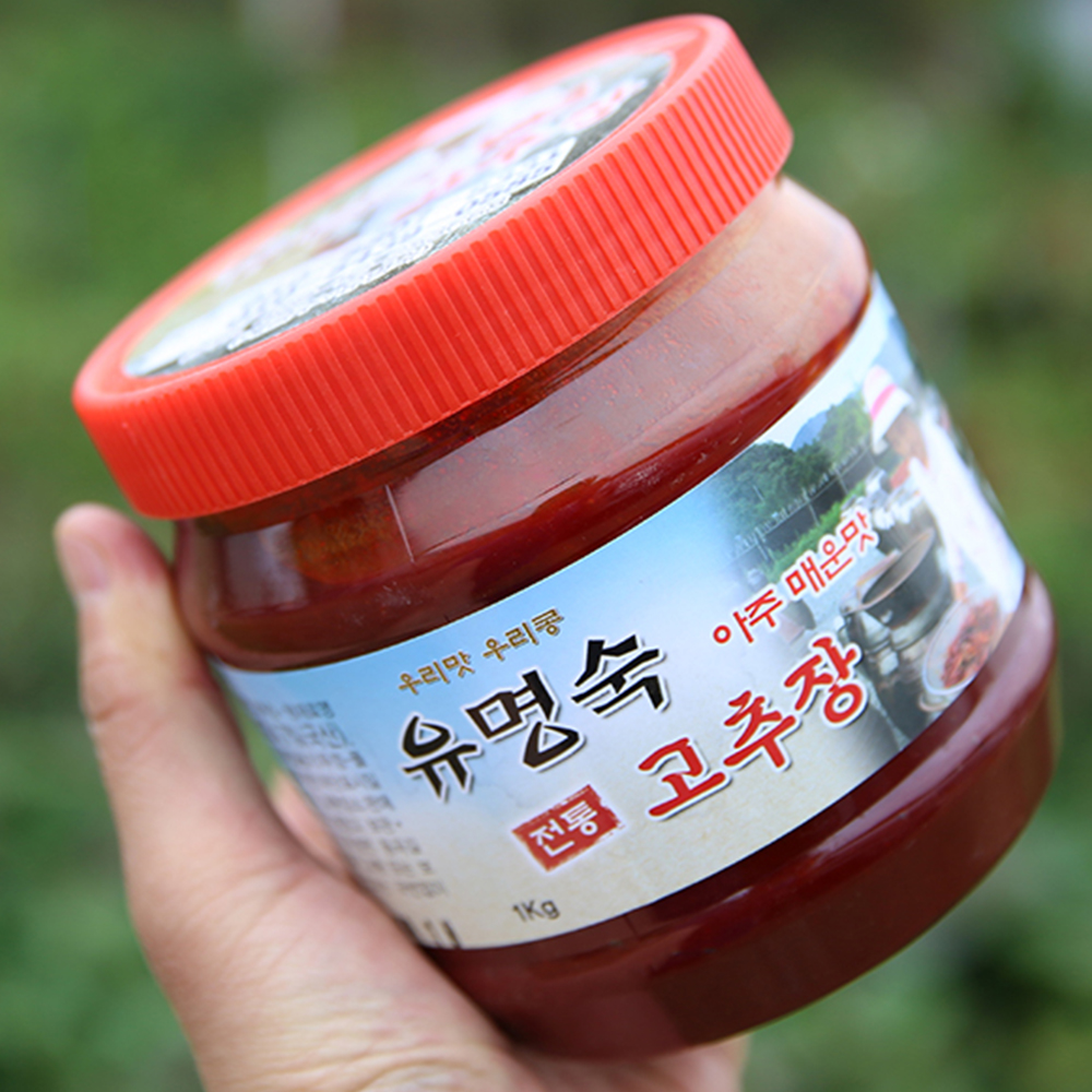 안 매운 고추장 1kg 국내산 수제 만능 전통 고추장 - 메인 이미지