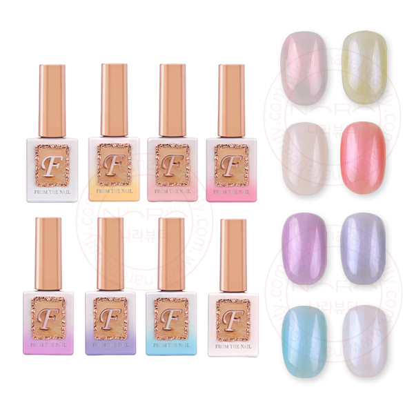 FROM THE NAIL Claire 프롬더네일 끌레르 진주펄 시럽젤 8종 젤컬러 젤네일 셀프네일 네일아트재료