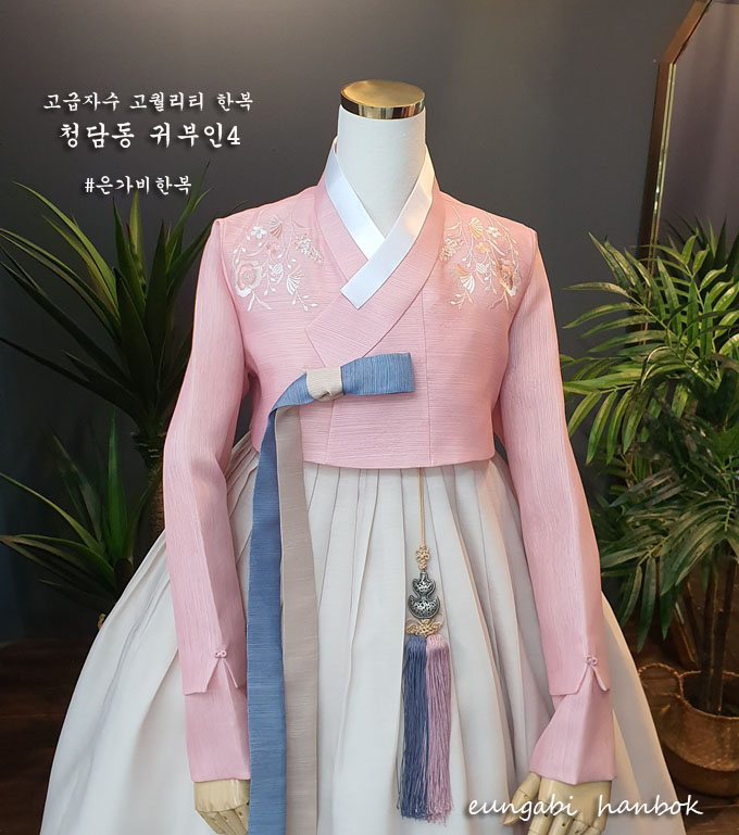 한복대여 은가비한복 청담동귀부인4 결혼식 여자 혼주 하객 가족 - 상품 이미지