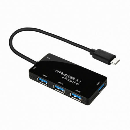 이지넷 4포트 USB Type C 허브 (NEXT-415TC)