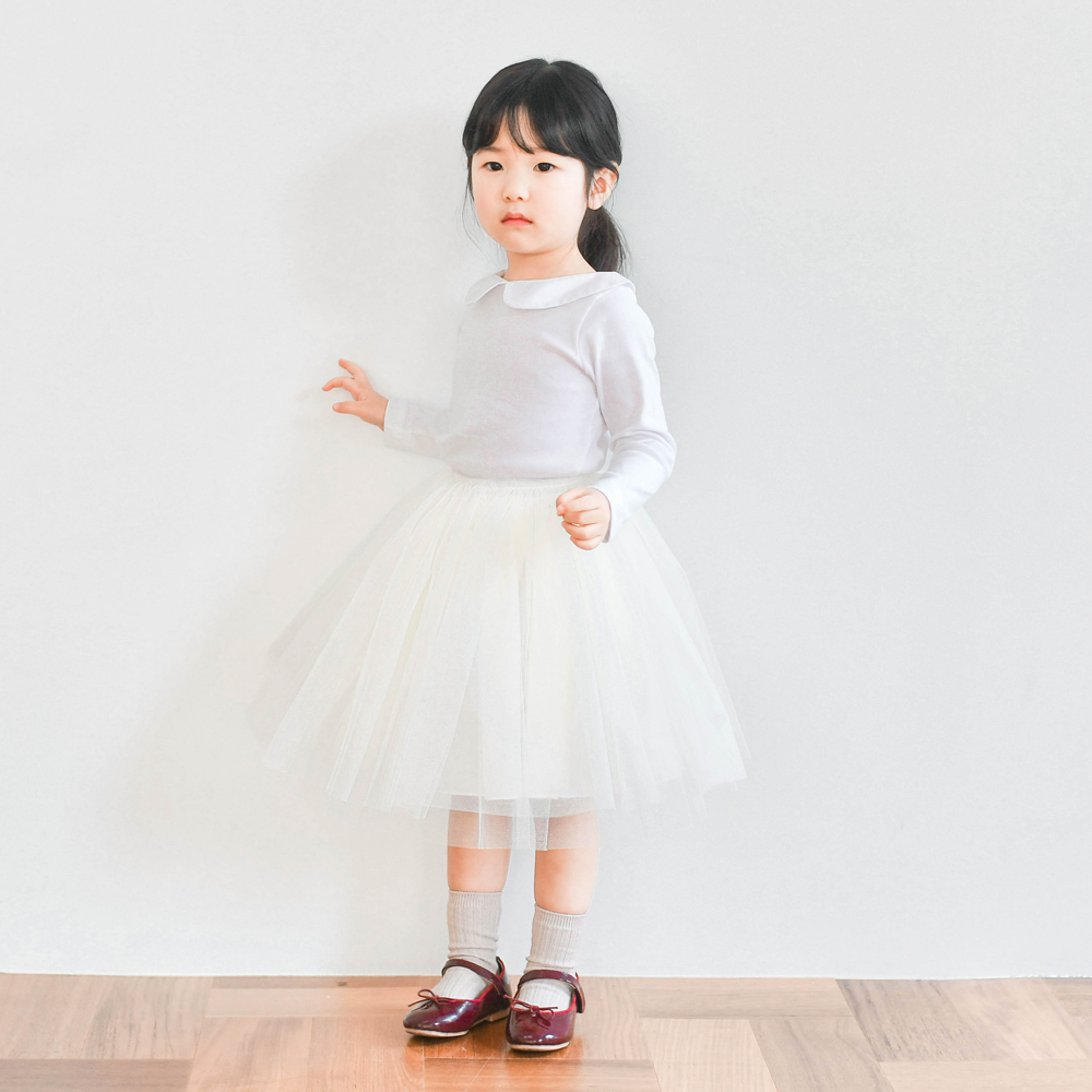 샤르 여아 튜튜스커트 샤스커트 공주 치마 발레 유아 아기 키즈 - 상세 이미지 5