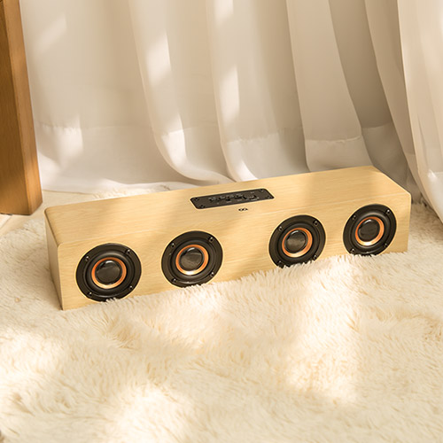 오아 더블아이브릭 블루투스 스피커 무선 휴대용 캠핑 야외 감성 탁상용 골든우드