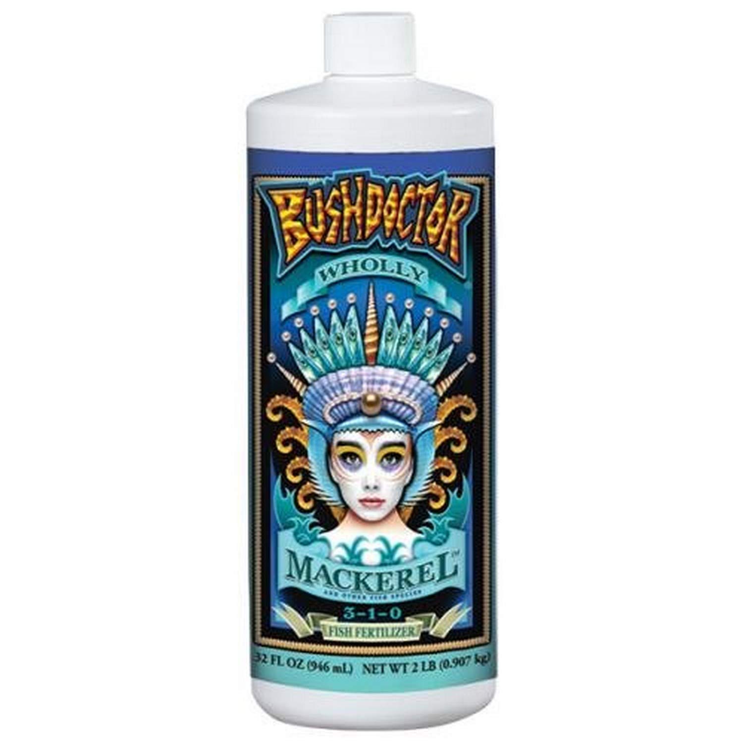 Foxfarm Wholly Mackerel 946ml 생선 아미노산 효소 추출 수경재배 비료