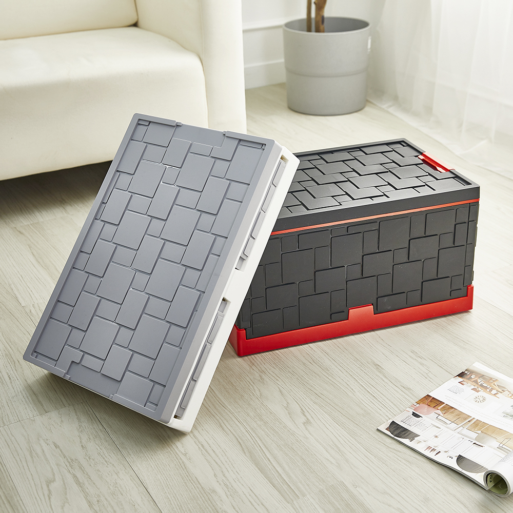 할메이드 팬트리 차박 캠핑 폴딩박스 플라스틱 리빙박스 대용량 수납 정리함