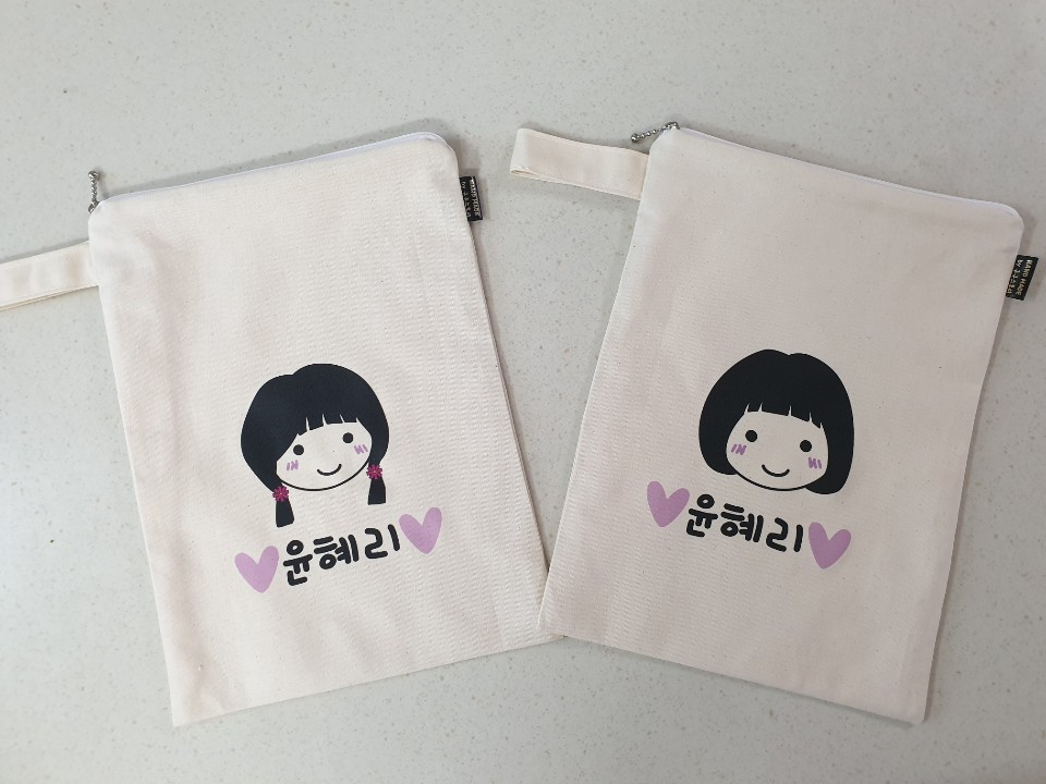 여벌옷캐릭터파우치 수건 기저귀 유치원 어린이집준비물 네임택 졸업 입학 수료 어린이날선물 이미지 7