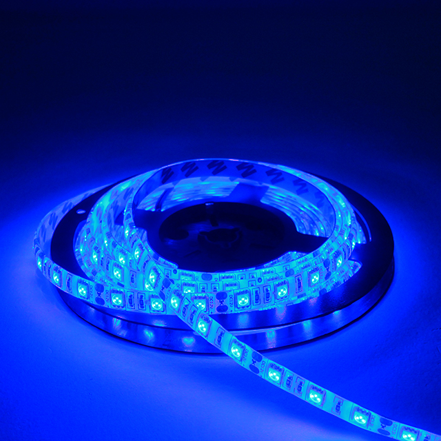 LED 플렉시블 5M 12v 블루 바 경관조명 간접등 - 상품 이미지