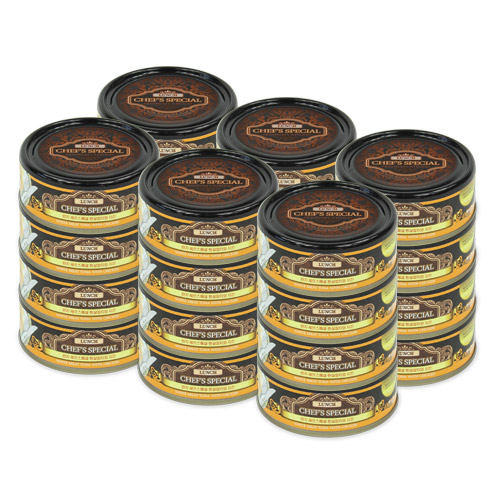 런치 셰프스페셜 4종콤보 80g 24개세트(1box) 고양이캔 - 상세 이미지 3
