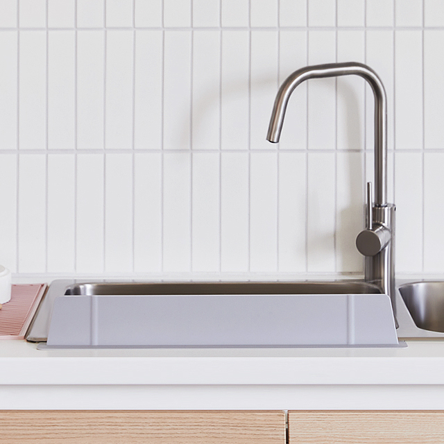 국산 실리콘 싱크대물막이 흡착식 물막이