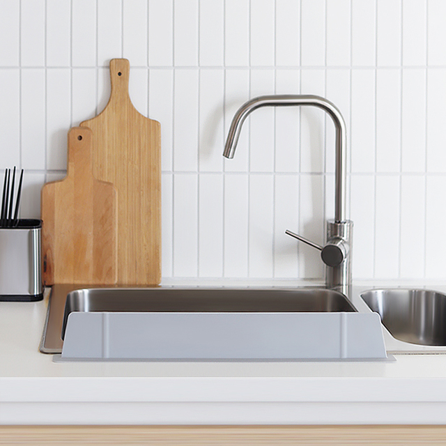 국산 실리콘 싱크대물막이 흡착식 물막이