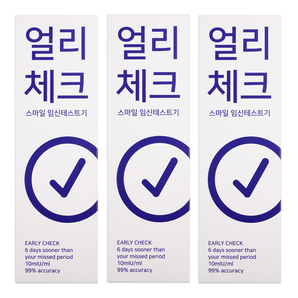 스마일랩 스마일 임테기 민감도별 임신테스트기 3종세트 이미지 4