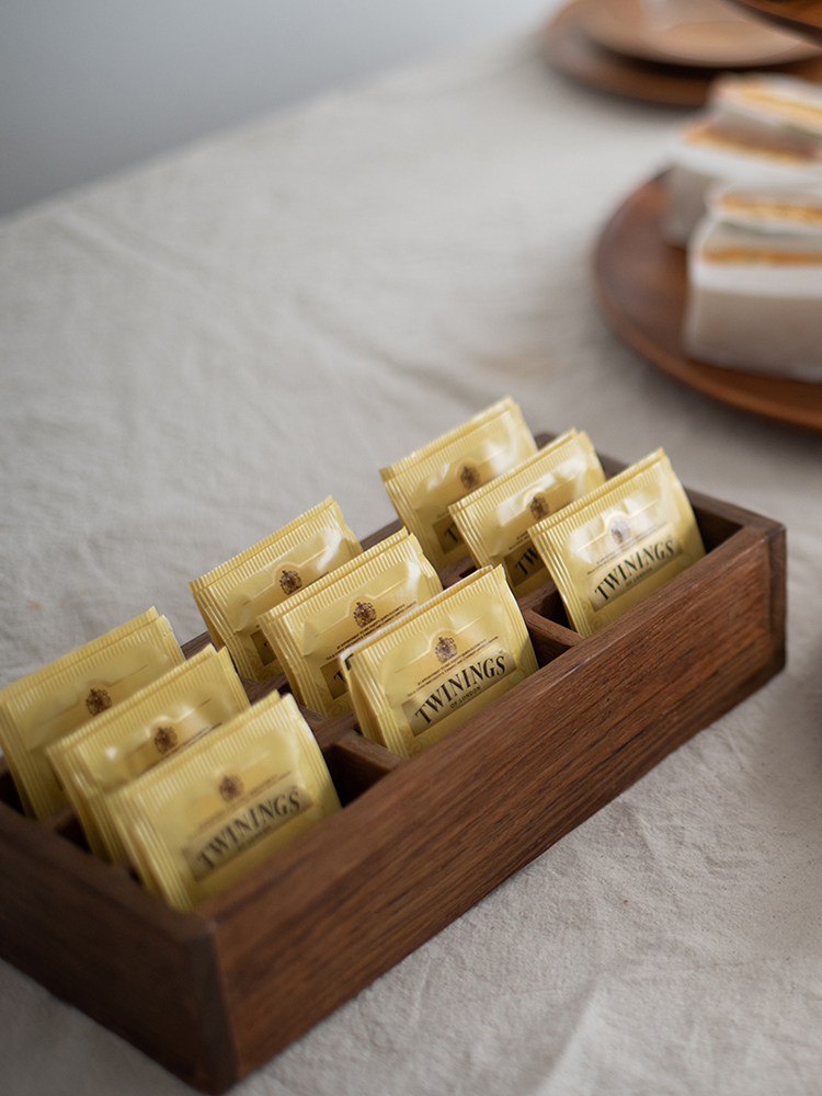 티박스 티백정리함 차보관함 원목 9칸 홈카페 수납