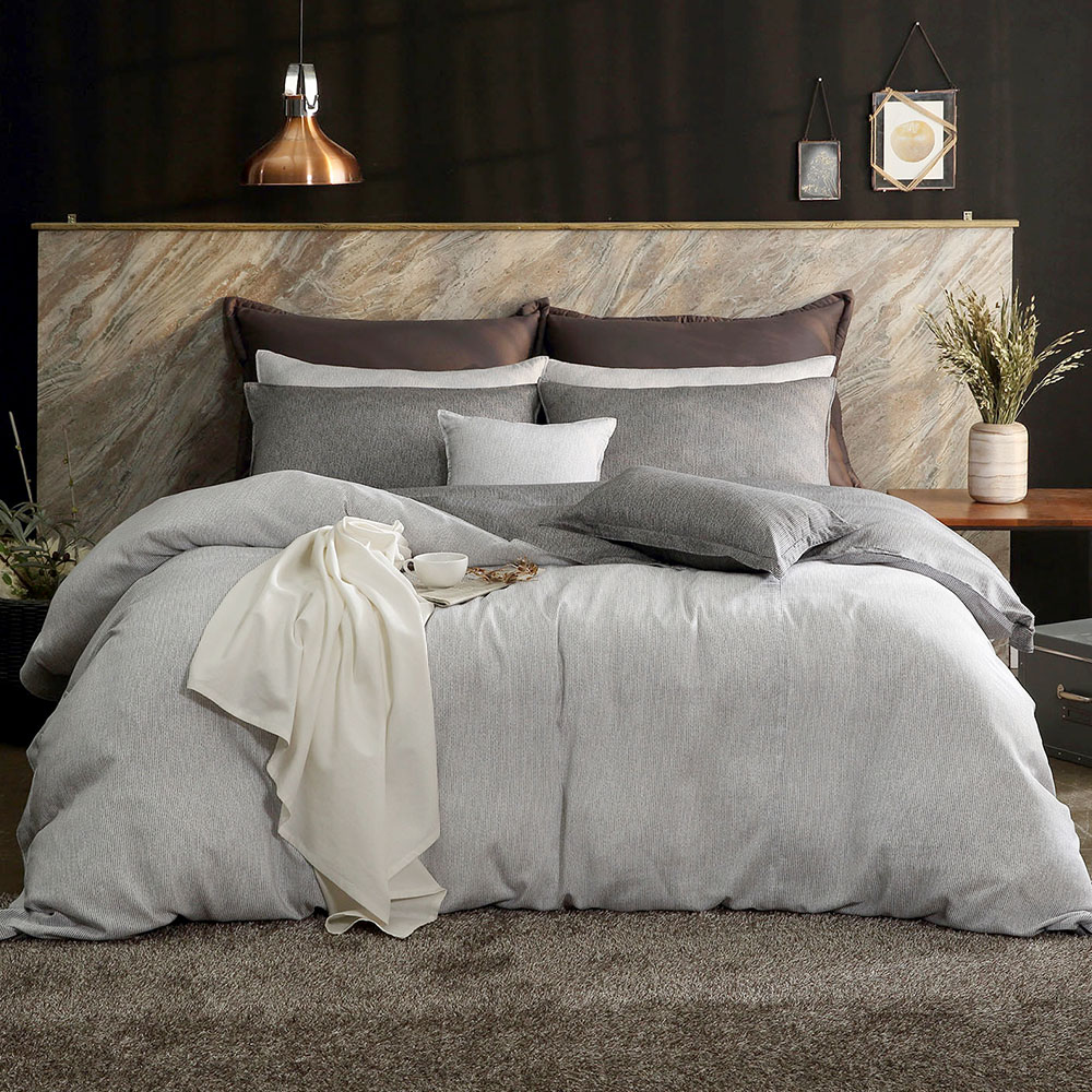 이스턴킹침구 텐셀모달100 케딘 그레이 K이불커버세트