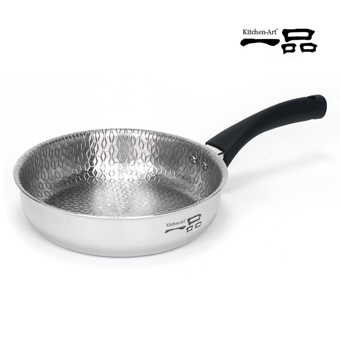 키친아트 일품 스텐 통5중 엠보 후라이팬 20cm - 상품 이미지
