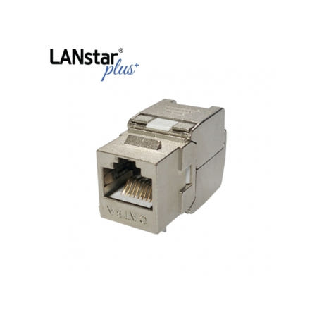 D[40544]Plus-STP CAT.6A, 8P8C, 키스톤잭 모듈, I-Type, Metal