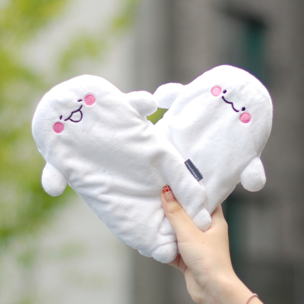 익명이 파우치 필통 인형 2종 [캐릭터 펜슬케이스 봉제 귀여운 인형필통] - 상품 이미지