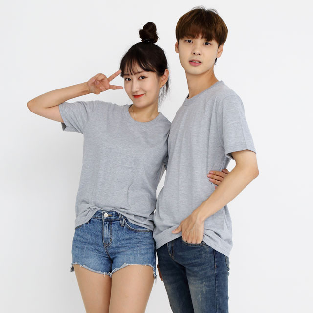 (14color)20수면라운드반팔티셔츠 서빙유니폼 가게티셔츠 단체유니폼 홀서빙복 - 상세 이미지 3