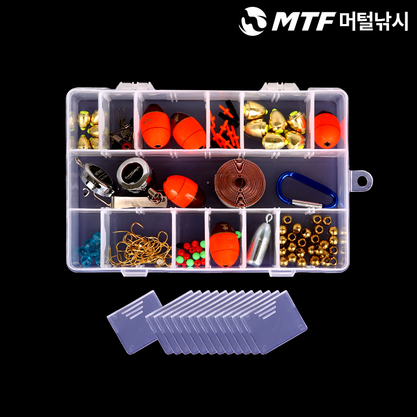 MTF 멀티 칸막이 태클박스 채비 소품 에기 케이스 ZY-052 - 상세 이미지 2