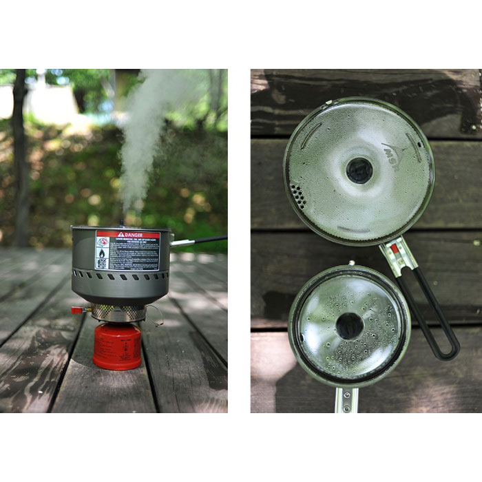 MSR 리액터 스토브 2.5L 포트 세트 리액터 전용 코펠 파우치 포함