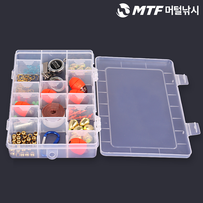 MTF 멀티 칸막이 태클박스 채비 소품 에기 케이스 ZY-052 - 상세 이미지 3