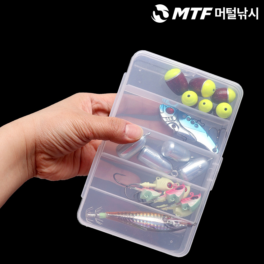 MTF 다용도 5칸 태클박스 채비 소품 루어 케이스 ZY-060 - 상세 이미지 4