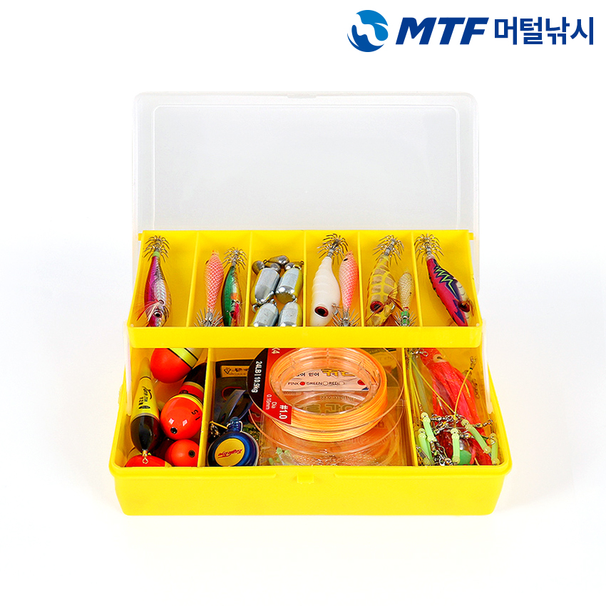MTF 2단 다용도 루어 소품 태클박스 케이스 ZY-013 - 상세 이미지 2