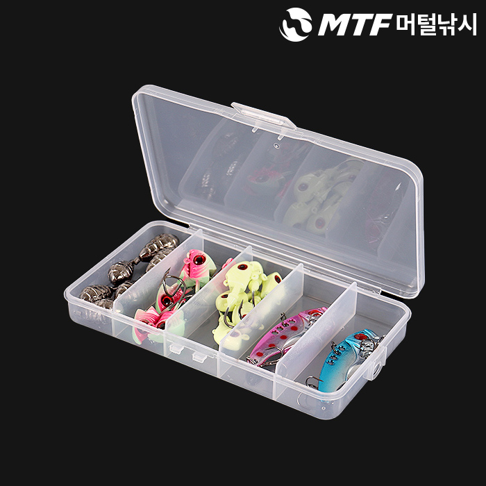 MTF 소형 5칸 태클박스 루어 채비 소품 케이스 ZY-061 - 상세 이미지 2