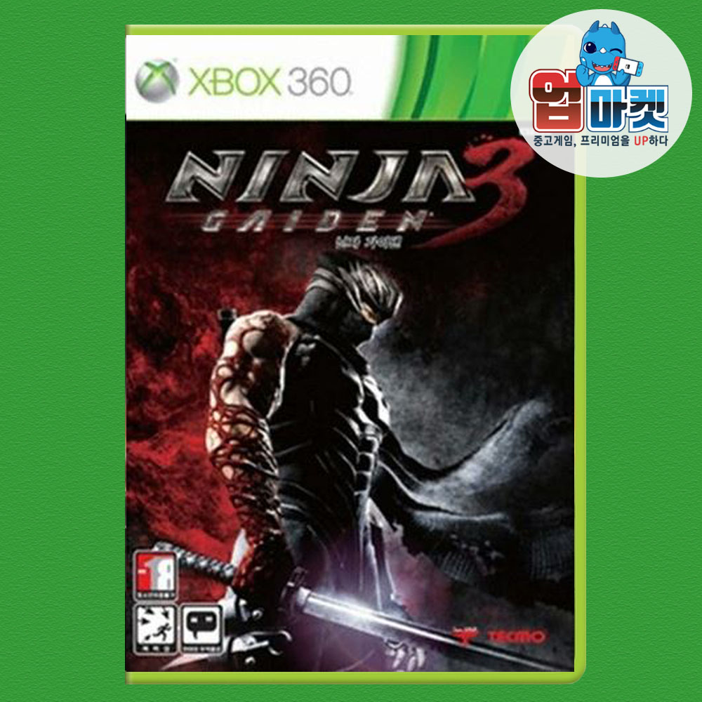 XBOX360 닌자 가이덴3 국내 정발 영어 중고 CD - 상품 이미지