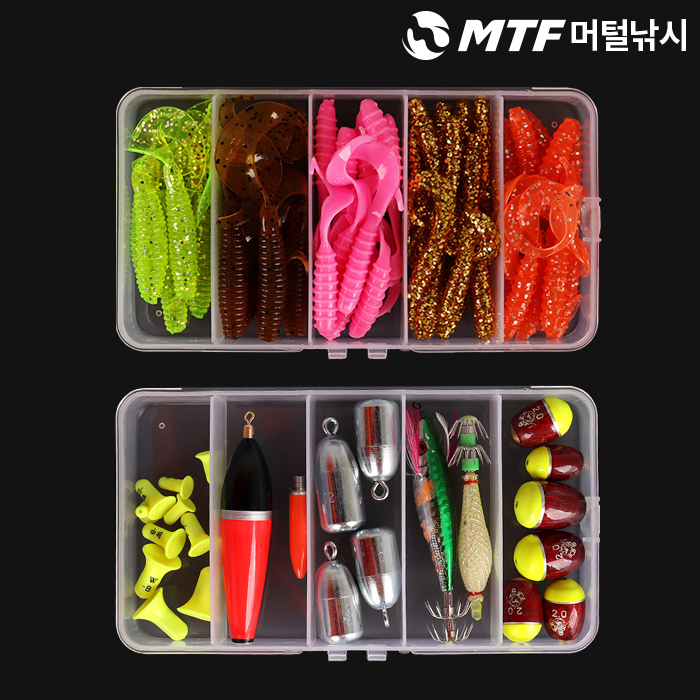 MTF 소형 5칸 태클박스 루어 채비 소품 케이스 ZY-061 - 상세 이미지 5