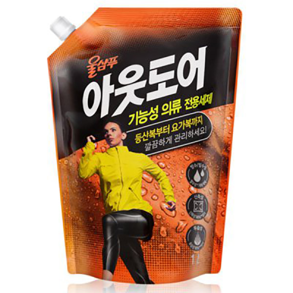 울샴푸 아웃도어 1L 리필 / 울 전용 세제