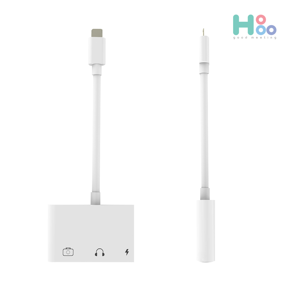 아이폰 USB OTG 이어폰 충전 변환 젠더 017 - 상세 이미지 4