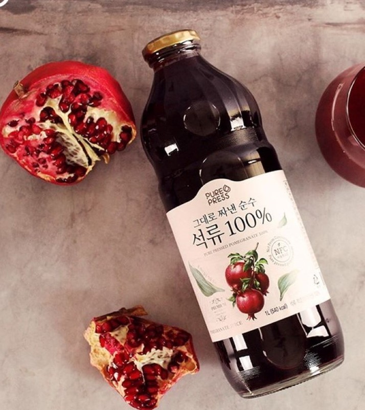 NFC 석류즙 원액 착즙 석류 주스 1L, 1개