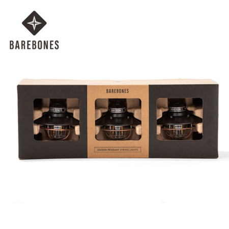 베어본즈 에디슨 3구 랜턴 캠핑 파티 스트링 라이트 조명 빈티지 감성 LED 펜던트 3P