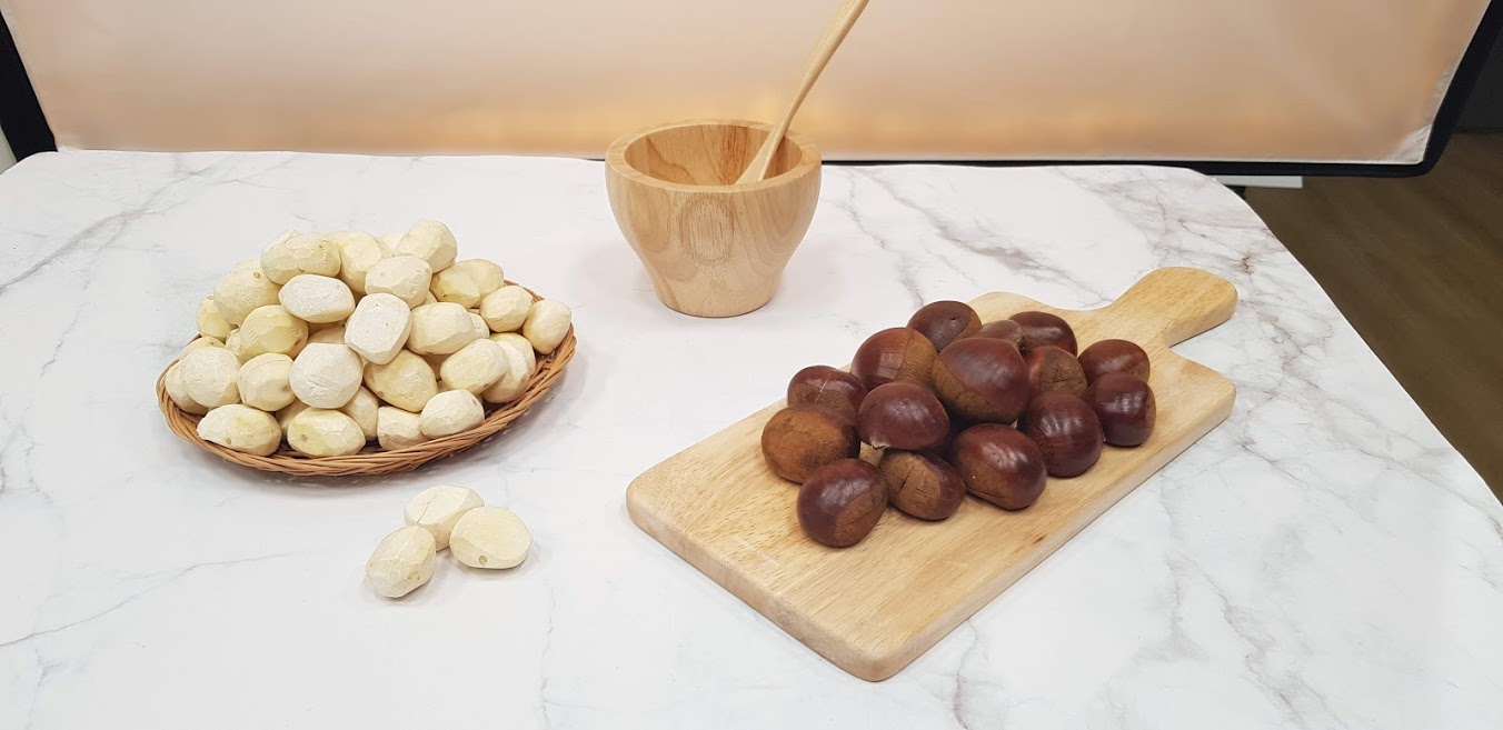 노루골농원 깐생밤 생률 깐밤 특대5kg - 상세 이미지 2