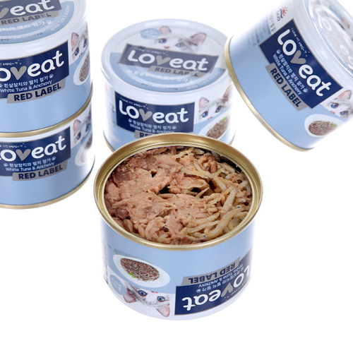 사조 러브잇 레드라벨 160g x 24개 1박스 콤보박스 고양이캔 이미지 4
