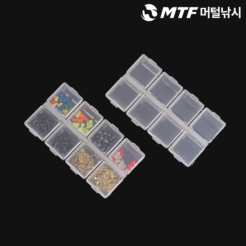 소형 태클박스 채비 케이스 태클박스 추천 낚시 채비 보관 1+1 태클박스