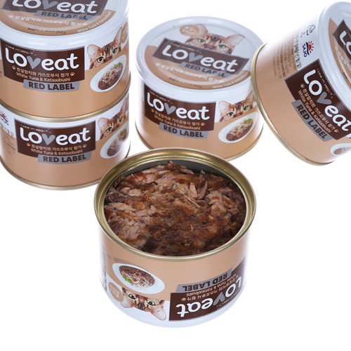 사조 러브잇 레드라벨 160g x 24개 1박스 콤보박스 고양이캔 이미지 2