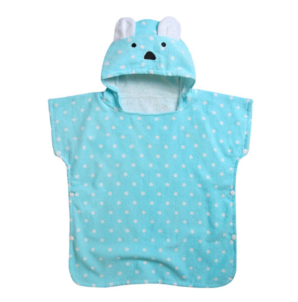 아기 아동 어린이 토끼 곰 목욕 비치 샤워 후드 가운