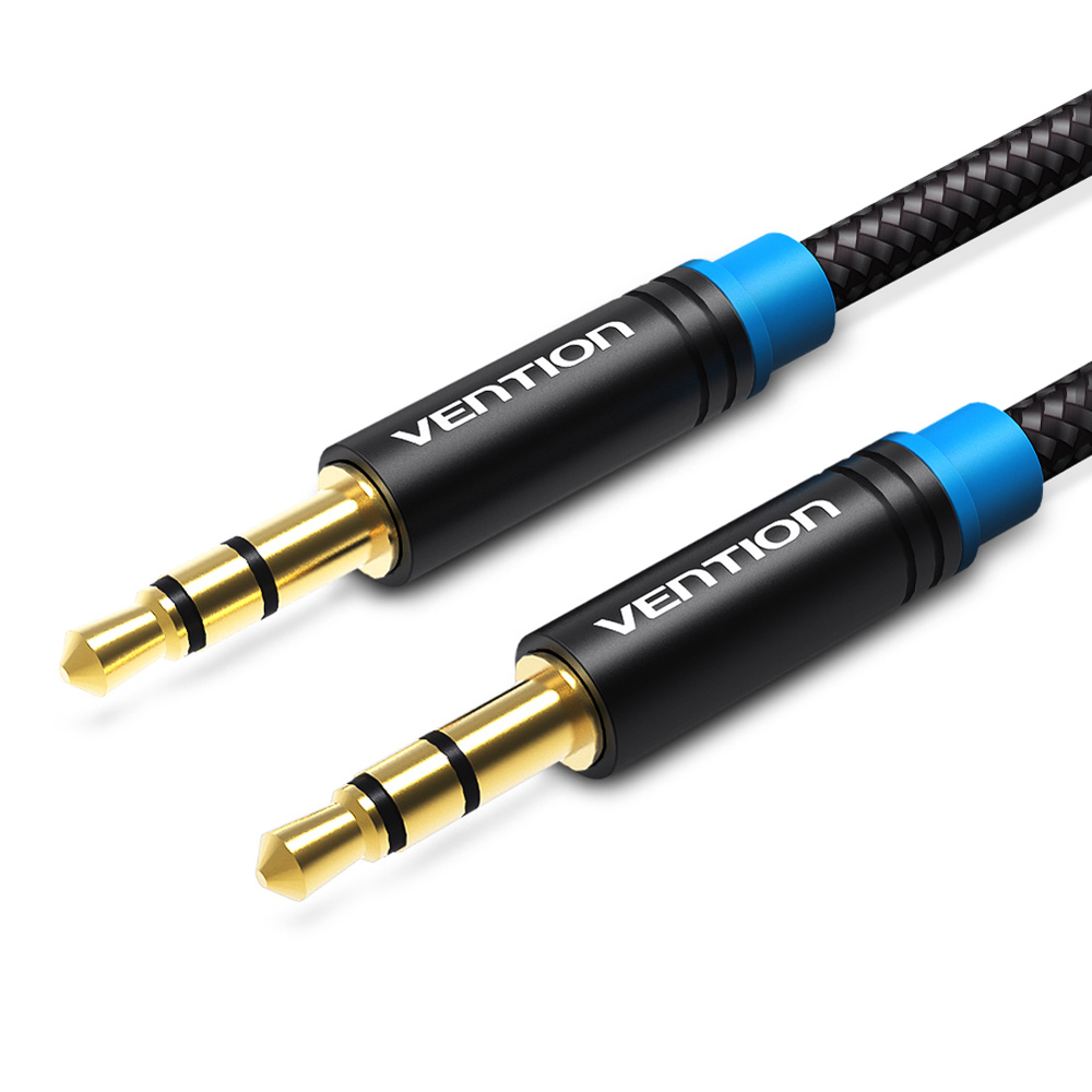 벤션 무산소 3.5mm 스테레오 AUX 오디오 케이블 P350AC 0.5m, 1개 - 상세 이미지 3