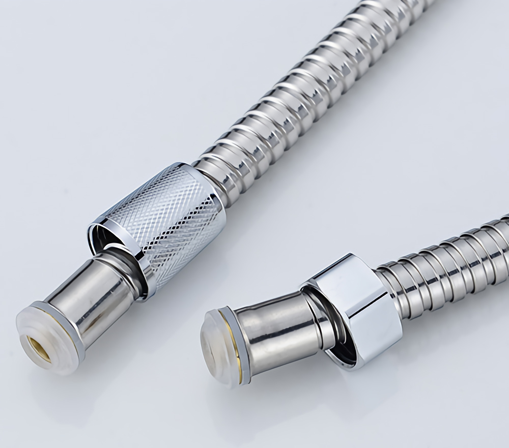 국산 샤워기호스 교체용 스테인레스 샤워호스 2.0m, 1개