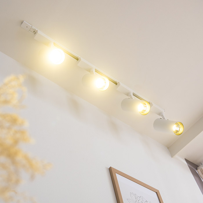 LED 자이로 COB 30W 레일 조명 1M 세트 매장조명 주방조명 - 상세 이미지 3