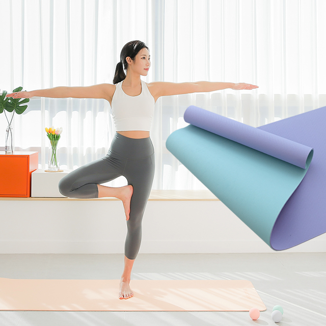 모아클래스 TPE 요가매트 논슬립 두꺼운 홈트 헬스 운동 스트레칭 매트 필라테스 6mm 대표 이미지
