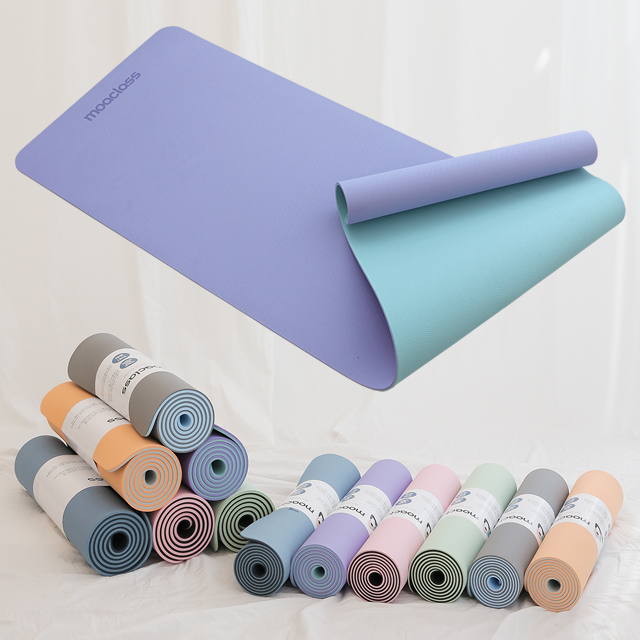 모아클래스 TPE 요가매트 논슬립 두꺼운 홈트 헬스 운동 스트레칭 매트 필라테스 6mm 상세 이미지 5