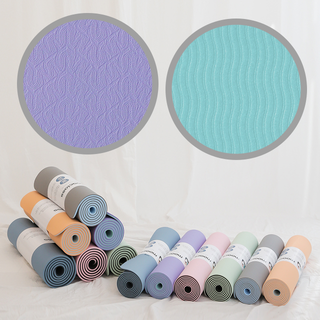 모아클래스 TPE 요가매트 논슬립 두꺼운 홈트 헬스 운동 스트레칭 매트 필라테스 6mm 상세 이미지 6