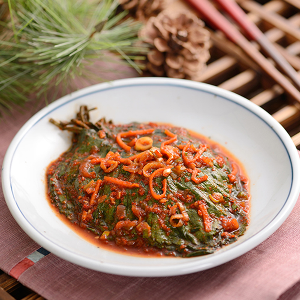 광신농산 깻잎김치 전라도김치 양념깻잎 생깻잎무침 - 상품 이미지