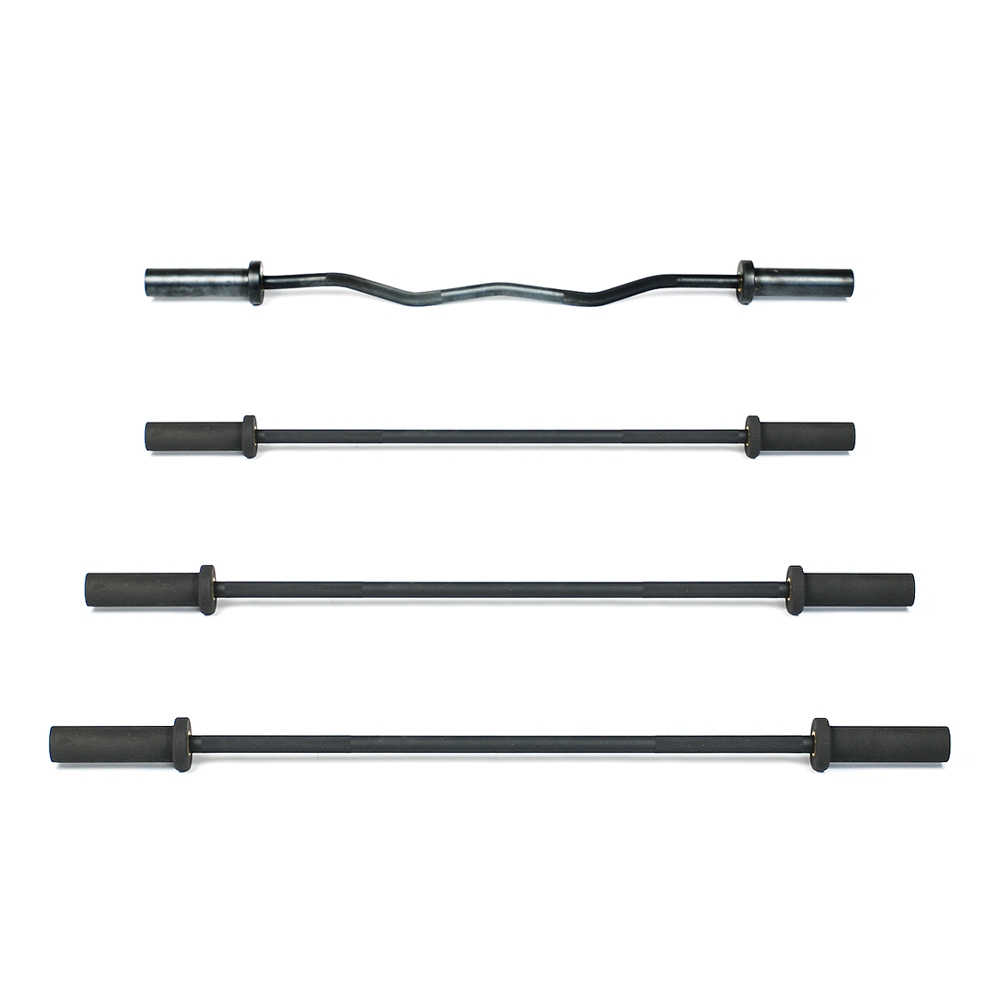 블랙 중량 이지바 바벨봉 역기 컬바 ez바 1200mm 50mm - 상세 이미지 2