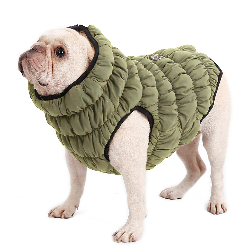 강아지패딩 깔깔이 방한복 겨울옷 중형견 대형견 S