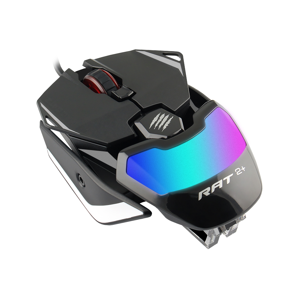 매드캣츠 MADCATZ RAT 2 PLUS 게이밍 마우스 블랙 - 상세 이미지 3