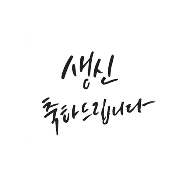 베이킹 스텐실도안 케이크 데코레이션 아크릴 스텐실 생신축하드립니다 - 상세 이미지 2