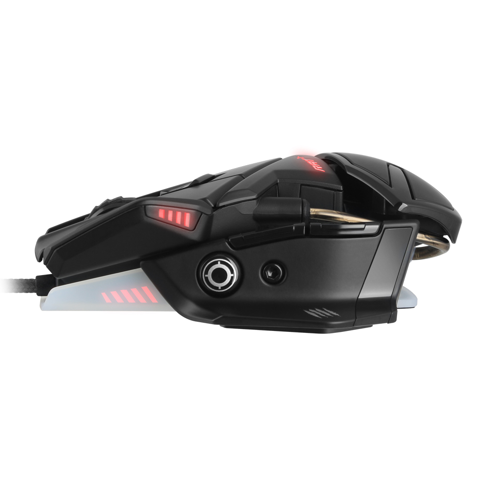 매드캣츠 MADCATZ RAT 4 PLUS 게이밍 마우스 블랙 - 상세 이미지 3