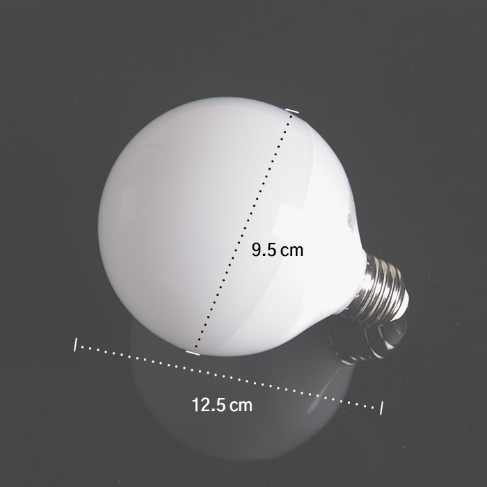 더쎈 LED 볼램프 12W 주백색(아이보리빛) - 상세 이미지 4